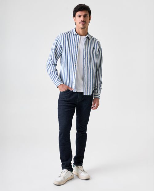 Jean Skinny tono oscuro para hombre