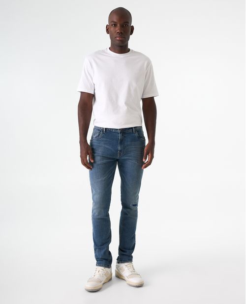 Jean Slim cinco bolsillos para hombre