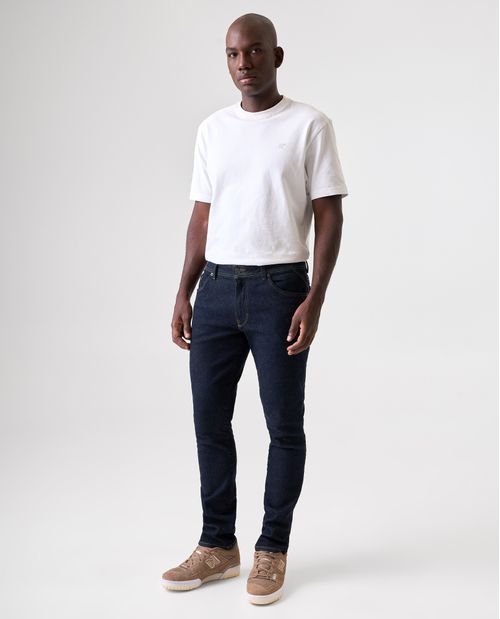 Jean Slim de tiro bajo para hombre
