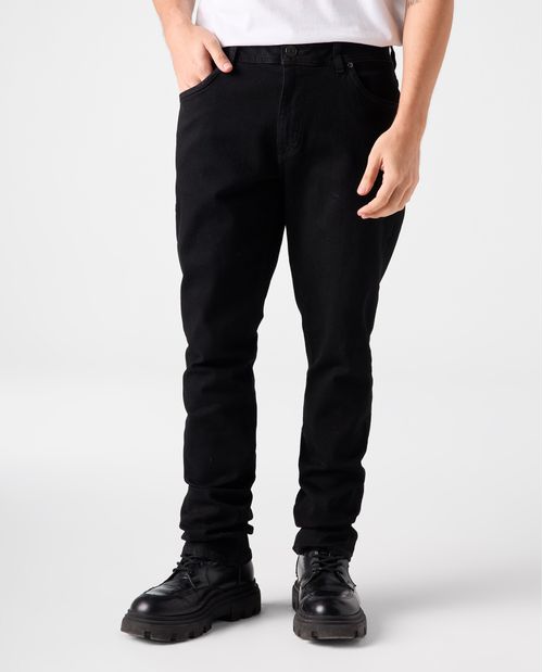 Jean Slim tono negro para hombre
