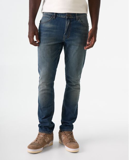 Jean Slim de tiro bajo para hombre