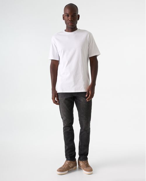 Jean Slim tiro bajo para hombre