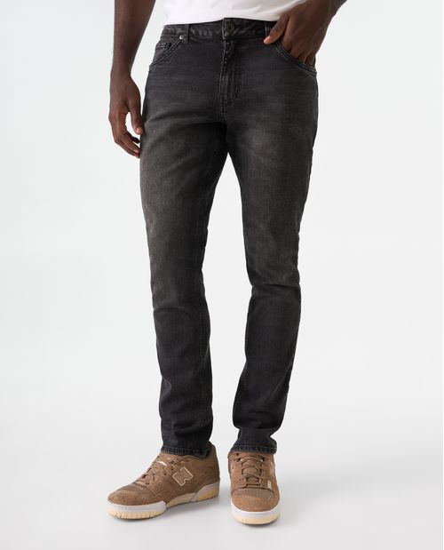 Jean Slim tiro bajo para hombre