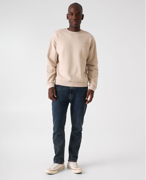 Buzo cerrado cuello redondo para hombre