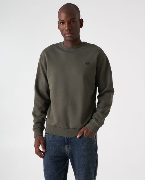 Buzo cerrado cuello redondo para hombre