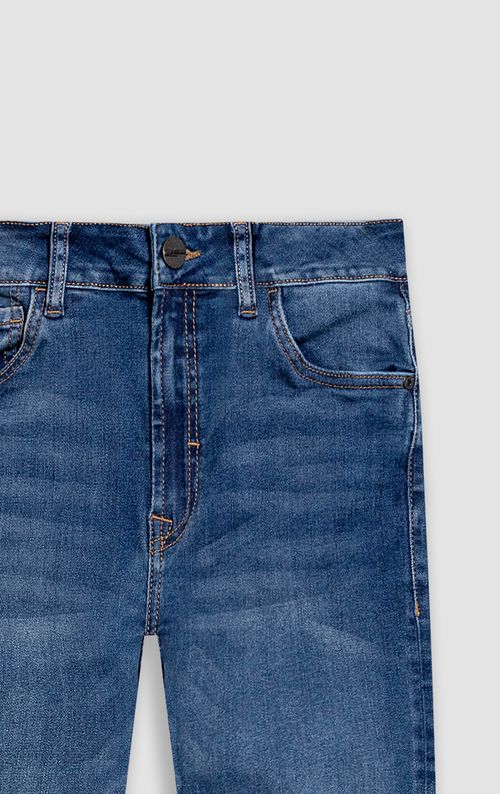 Jean Jegging con tallones para mujer