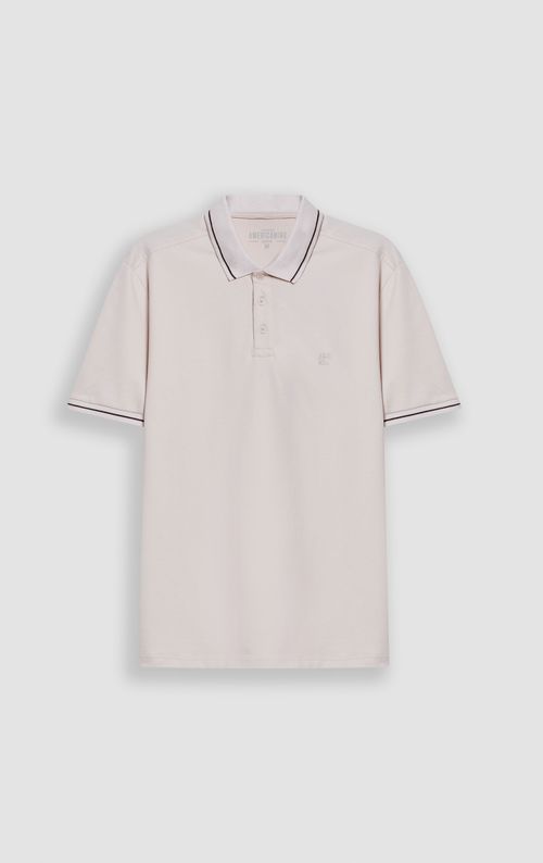 Polo Slim con bordado para hombre