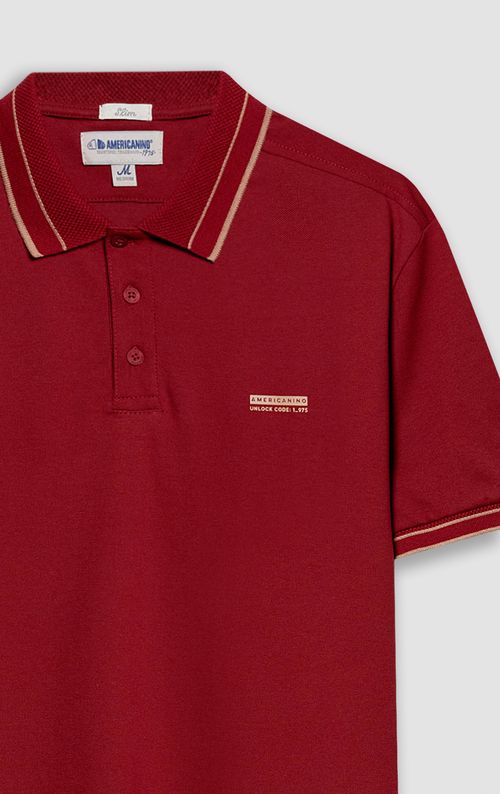 Polo Slim manga corta para hombre