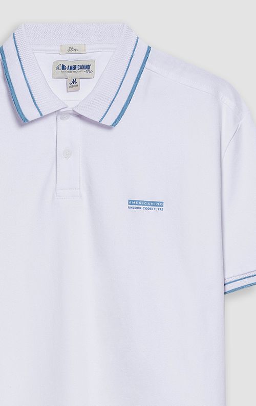 Polo Slim manga corta para hombre