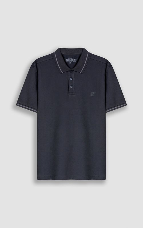 Polo Slim con bordado para hombre