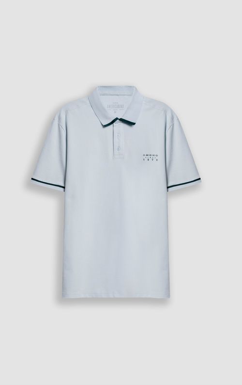 Polo Slim cuello neru para hombre