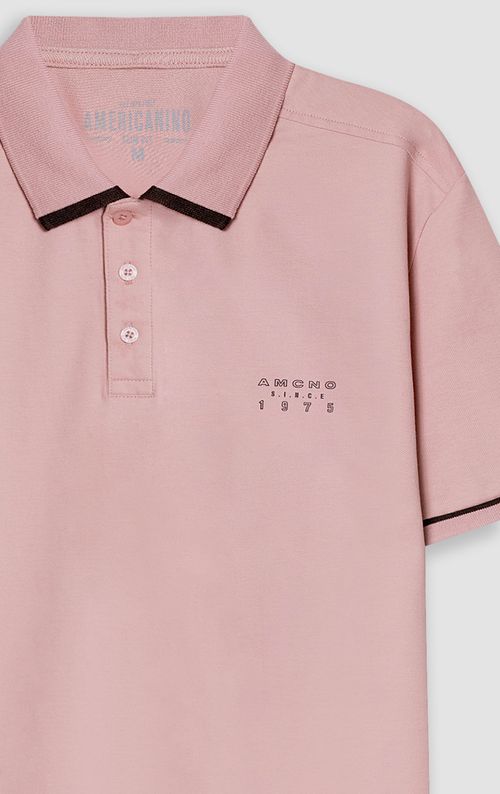 Polo Slim cuello neru para hombre