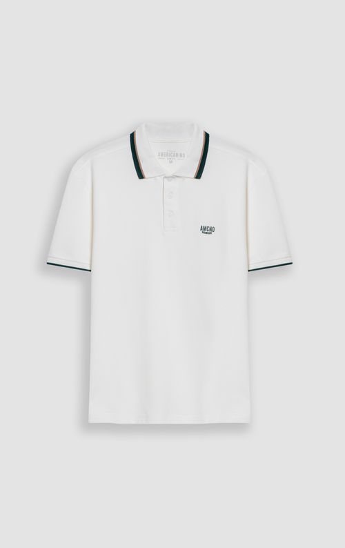 Polo Slim con bordado para hombre