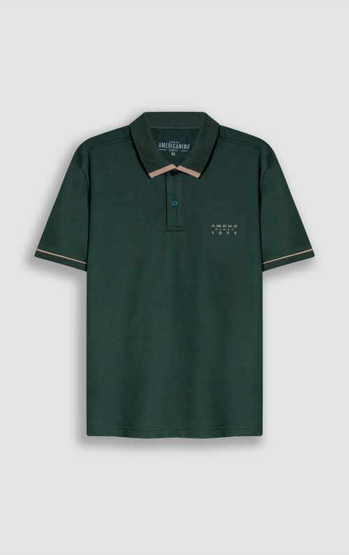 Polo Slim cuello neru para hombre
