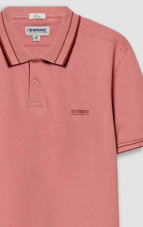 Polo Slim manga corta para hombre
