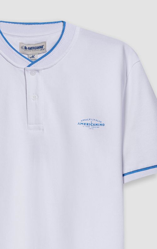 Polo Slim cuello neru para hombre