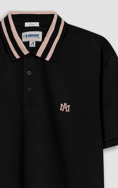 Polo Slim manga corta para hombre