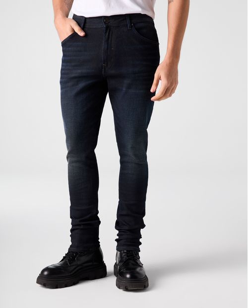 Jean Tapered tono oscuro para hombre