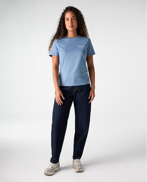 Camiseta Slim estampada para mujer