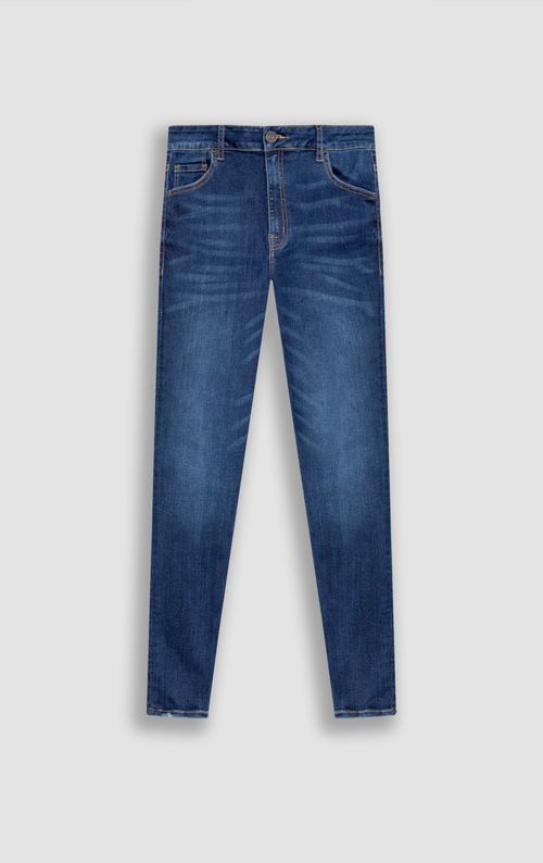 Jean Jegging tiro alto para mujer
