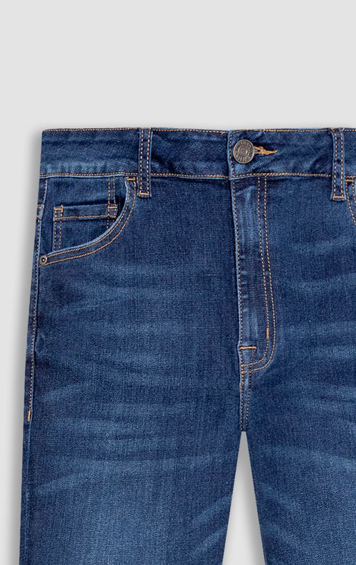 Jean Jegging tiro alto para mujer