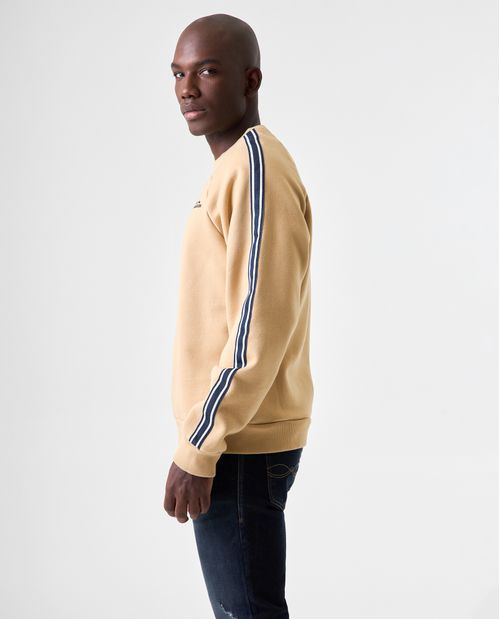 Buzo cerrado con diseño de bloque de color para hombre