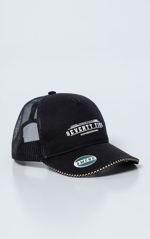 Gorra Trucker con estampado en teja para hombre