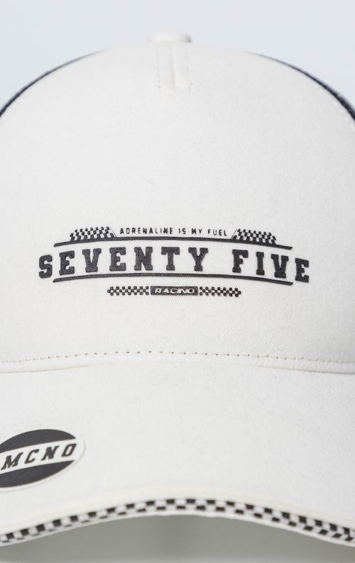 Gorra Trucker con estampado en teja para hombre