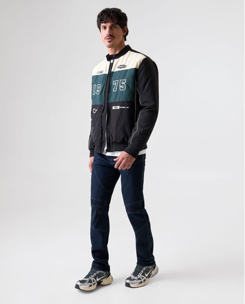 Jean Straight tono oscuro para hombre