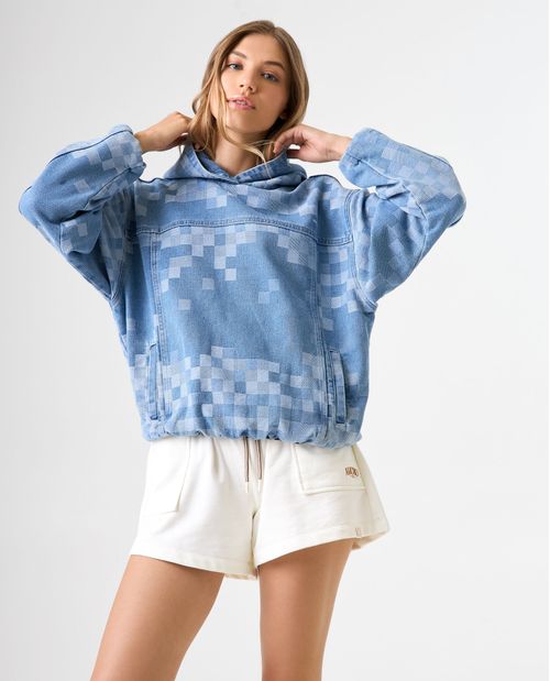 Chaqueta Bomber con capucha para mujer