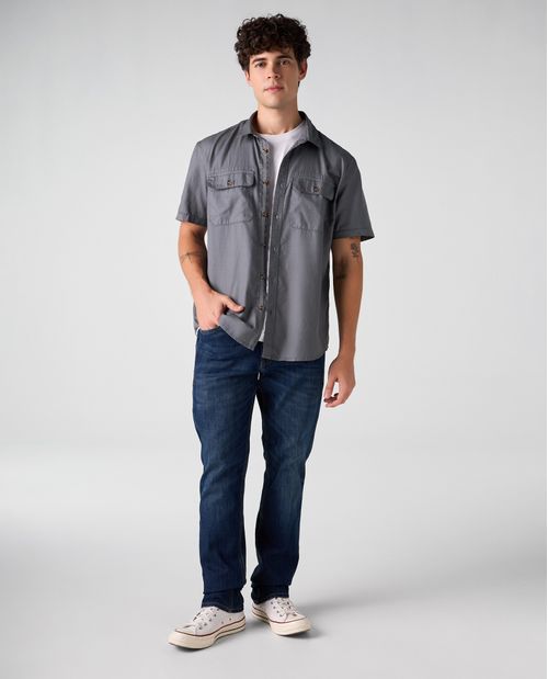 Jean Slim tono medio para hombre