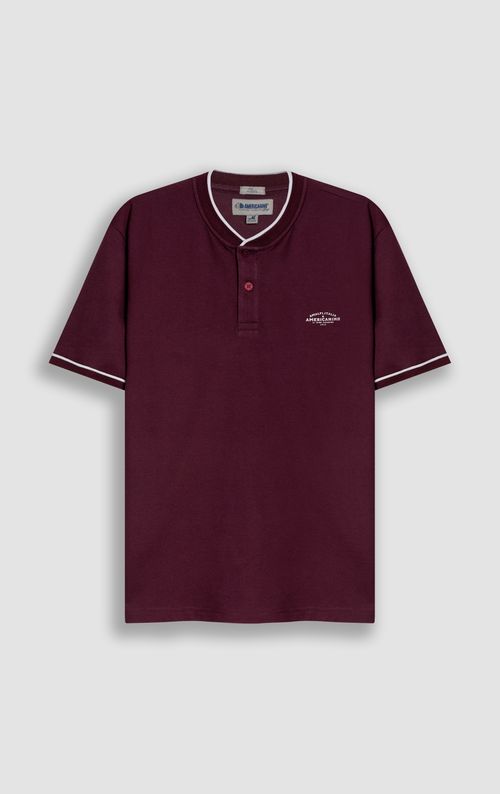 Polo Slim cuello neru para hombre