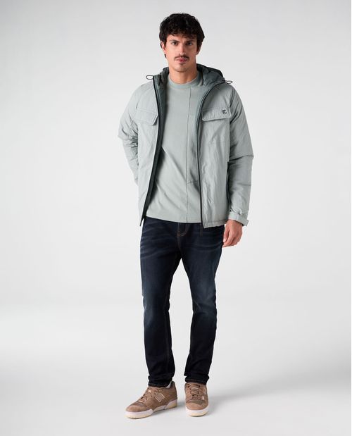 Jean Tapered básico oscuro para hombre