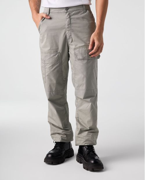 Pantalón cargo con bolsillo delantero para hombre