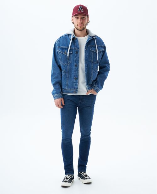 Jean Skinny clásico para hombre