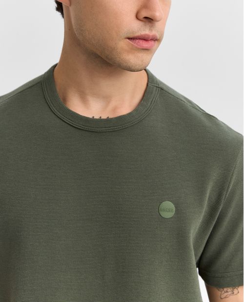 Camiseta de diseño con textura para hombre