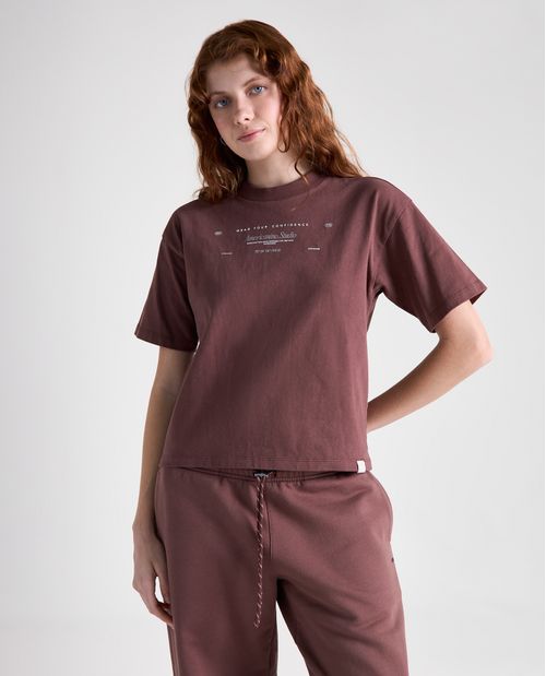 CAMISETA MC ESTAMPADA