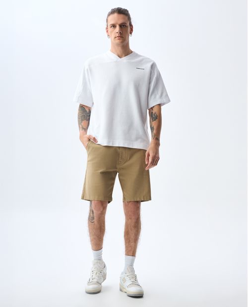 Bermuda tipo chino para hombre