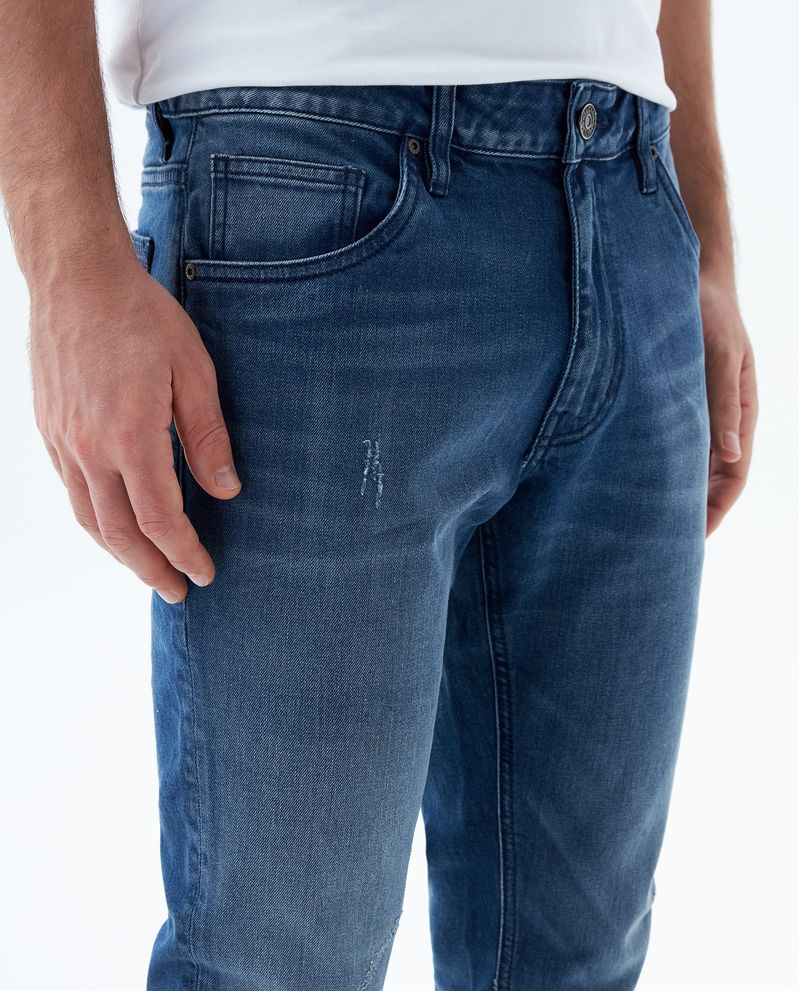 Jean Slim and Straight bota recta para hombre Tienda Online