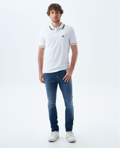 Jean Slim and Straight bota recta para hombre