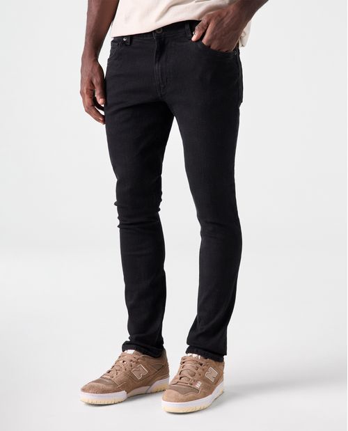 Jean Slim de tiro bajo para hombre