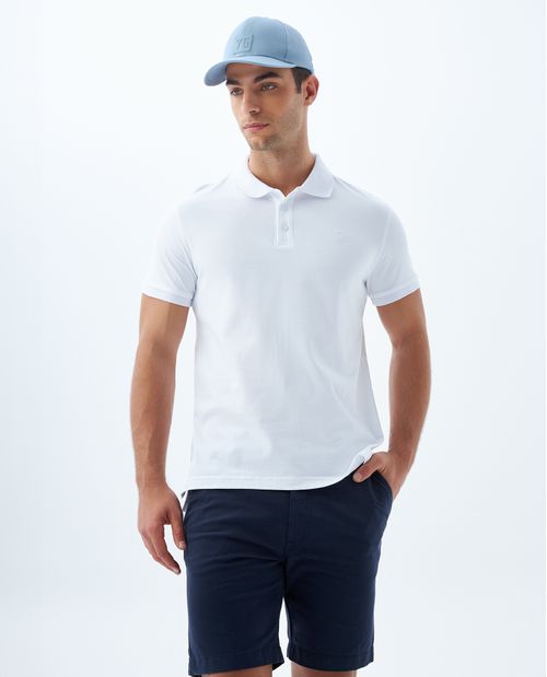 Polo Slim básica para hombre