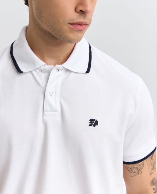 Polo Masculino de Manga Corta
