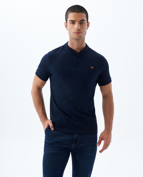 Polo Slim cuello neru para hombre
