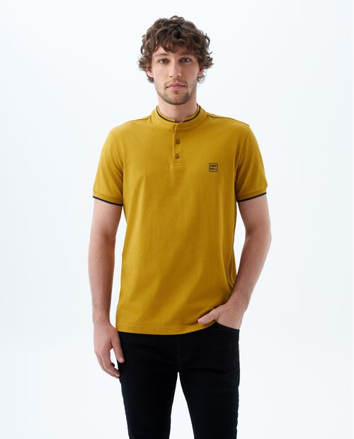 Polo Slim manga corta para hombre