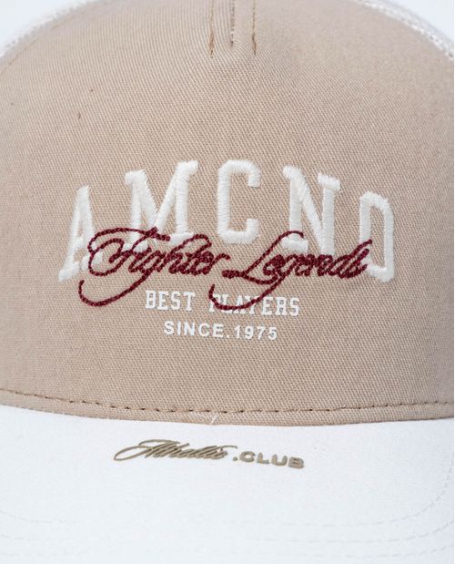 Gorra trucker en algodón ajuste snapback