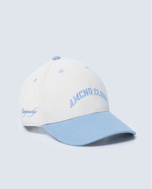 Gorra clásica en algodón con bordados