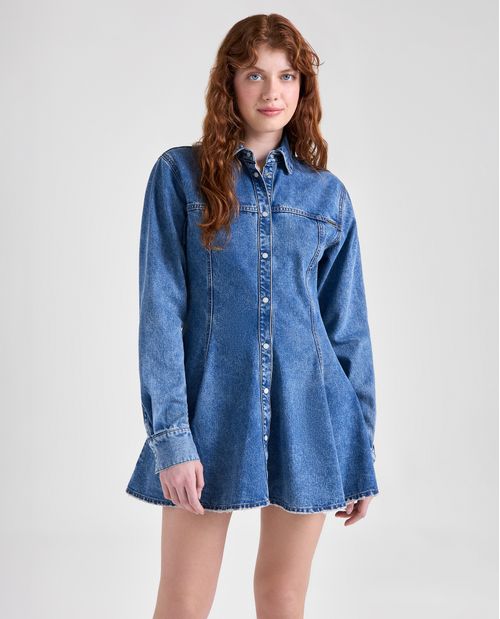 VESTIDO MODA TONO MEDIO