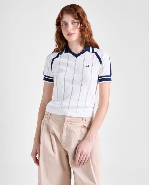 KNITED POLO SHIRT