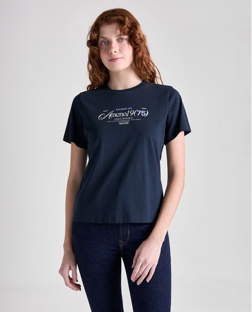 CAMISETA MC ESTAMPADA